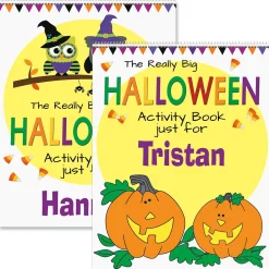 Personalized Halloween Activity Book