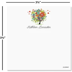 Personalized Love & Happiness Notes in a Cube
