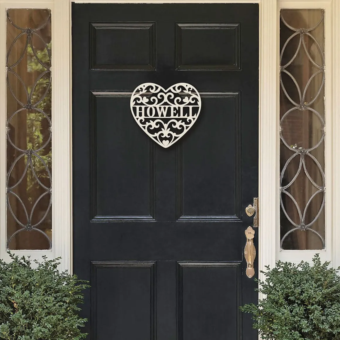 Personalized Loving Heart Wooden Plaque
