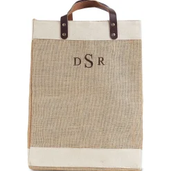 Personalized Market Jute Tote