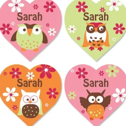 Personalized Owl Stickers