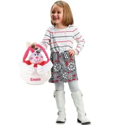 Personalized Plush Easter Bunny Basket