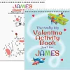 Personalized Really Big Valentine Activity Book