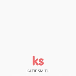 Personalized Sweet Monogram Note Sheets in a Cube