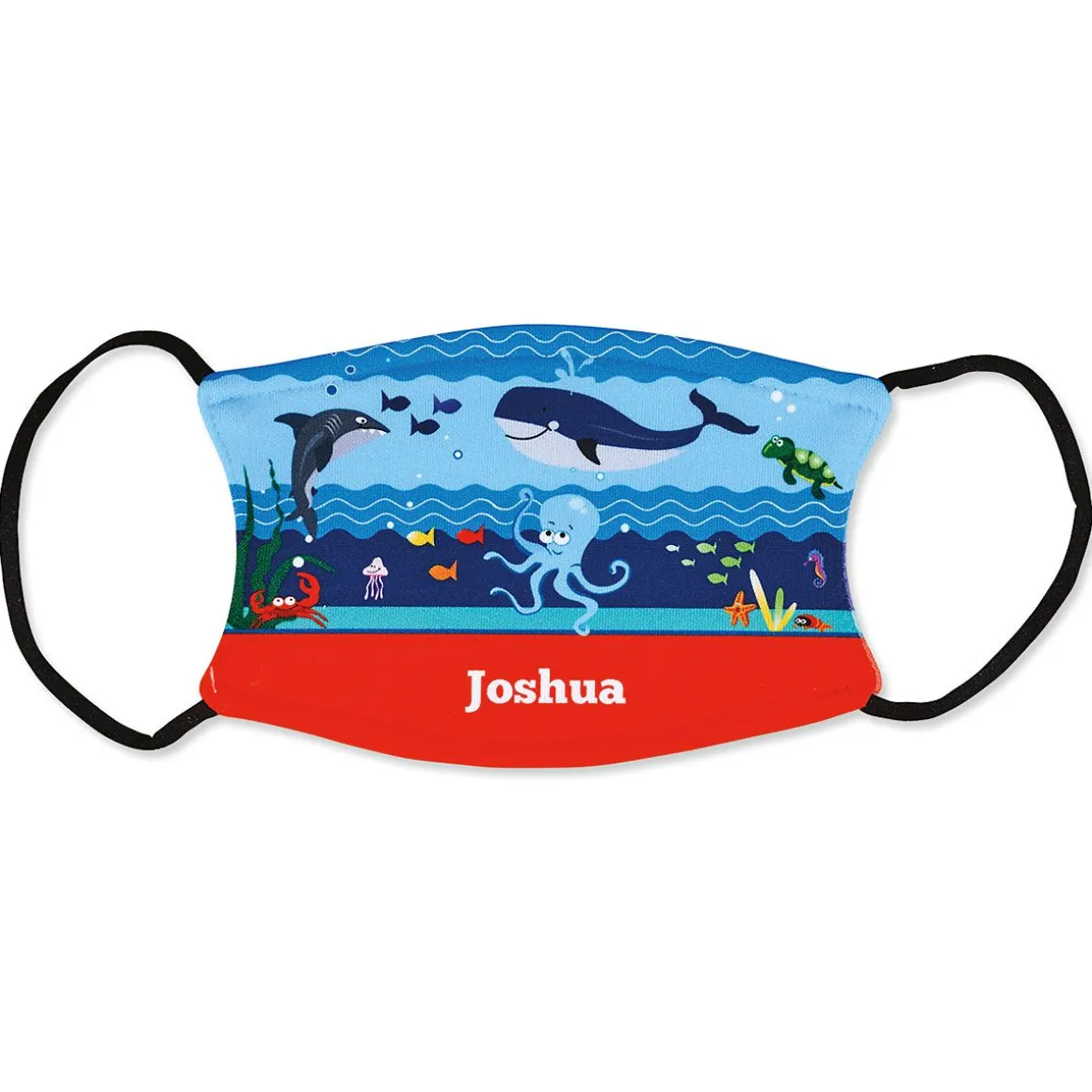 Personalized Under the Sea Kids Mask