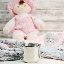 Pewter Personalized Baby Cup