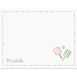 Pickleball Personalized Correspondence Cards