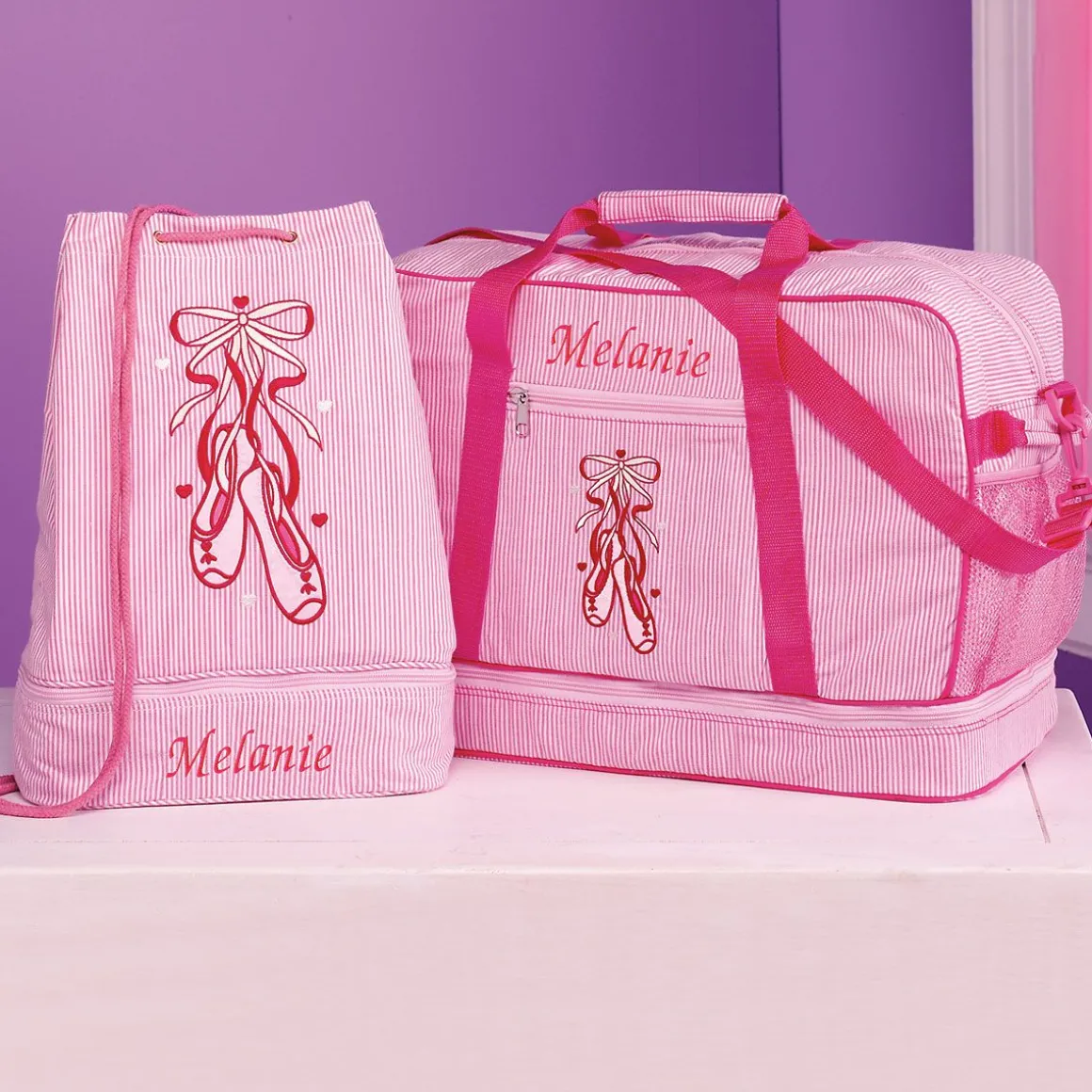 Pink Ballet Personalized Bag