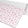 Pink Bows Paper Placemat Pad