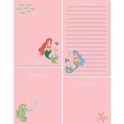 Pink Mermaid Personalized Notepads