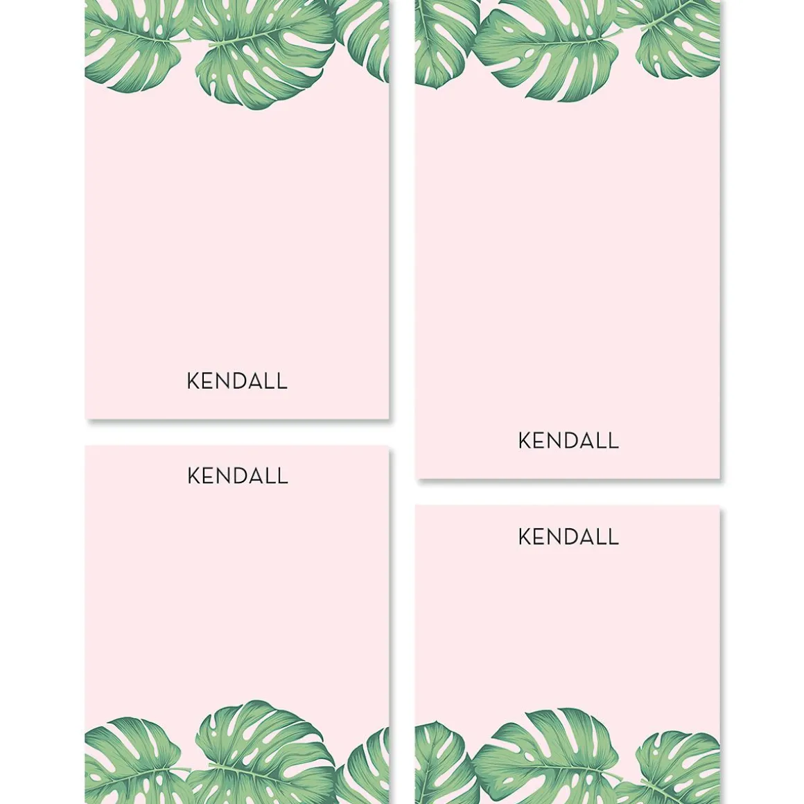 Pink Palms Notepads