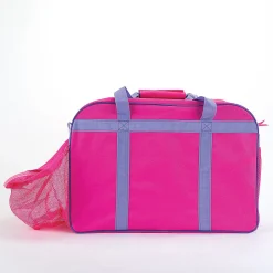 Pink Personalized Soccer Sports Bag