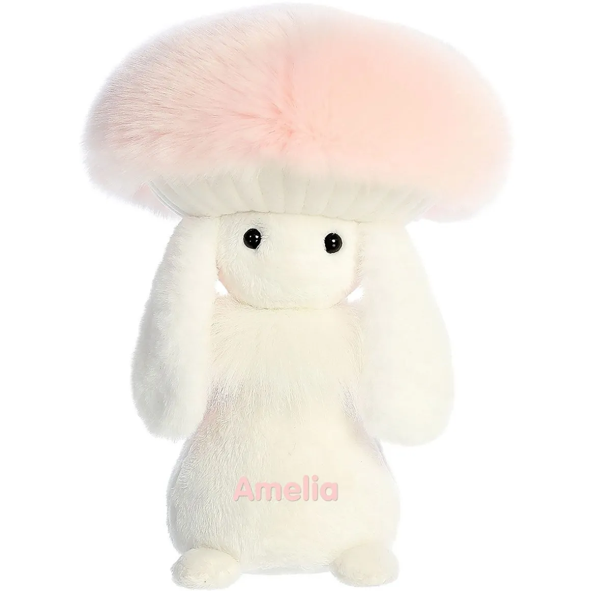 Pink Plush Personalized Mushroom Friend