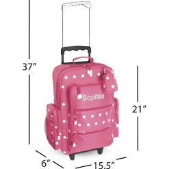 Pink with White Dots 21