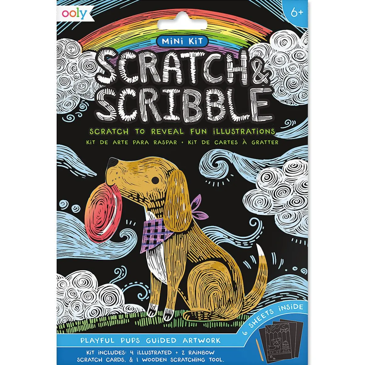 Playful Pups Mini Scratch & Scribble