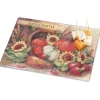 Plentiful Harvest Personalized Glass Cutting Board