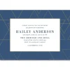 Posh Navy Geometric Personalized Invitations