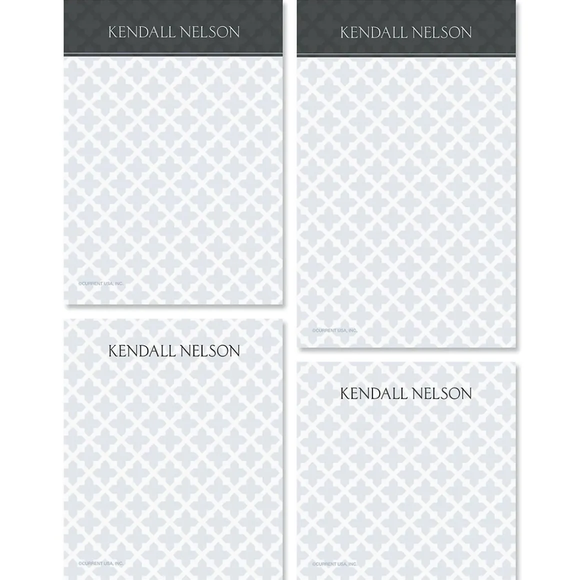 Quatrefoil Notepads