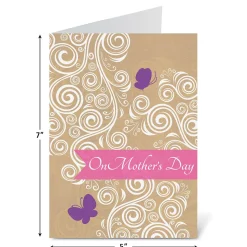 Quiet Moments Kraft Mother’s Day Card