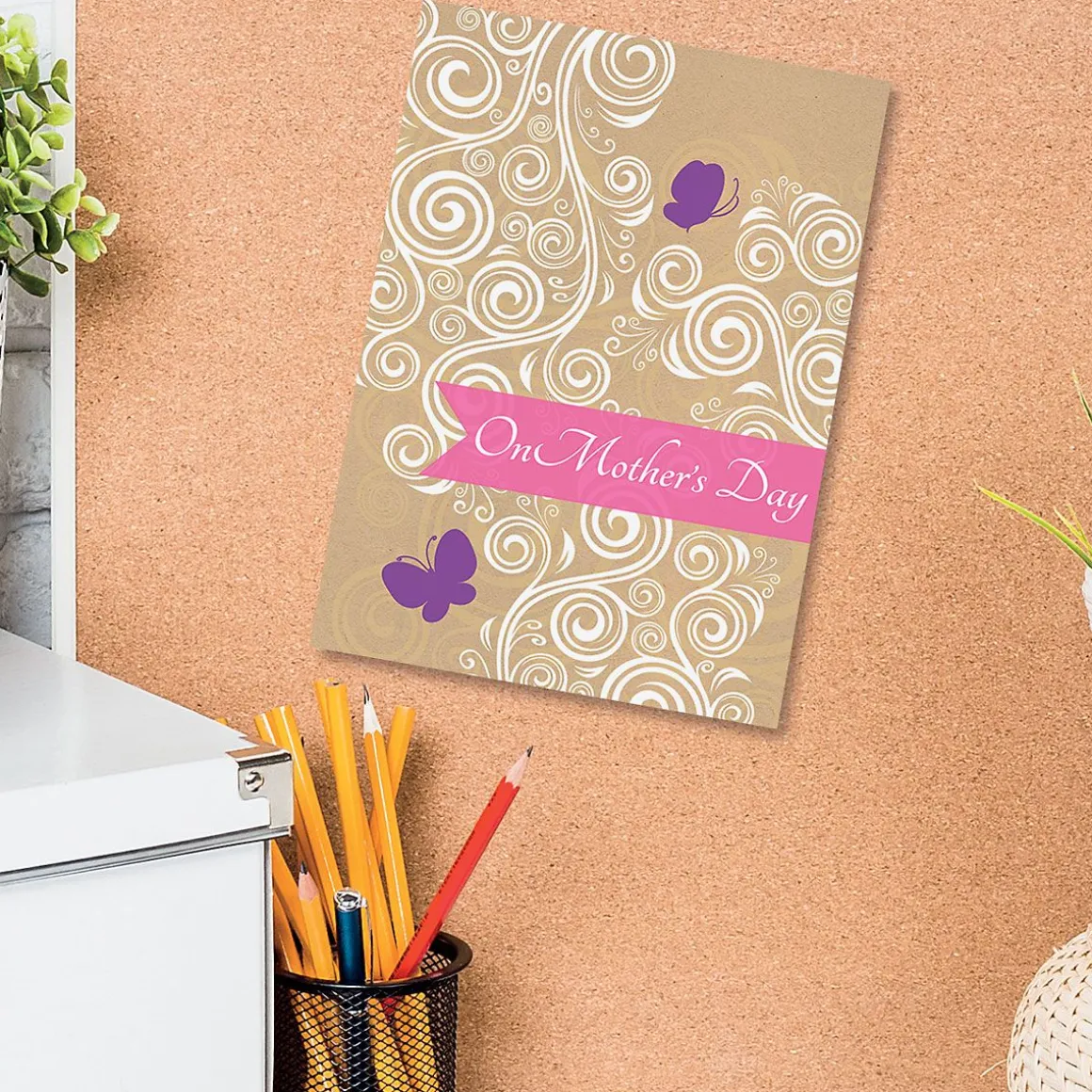 Quiet Moments Kraft Mother’s Day Card
