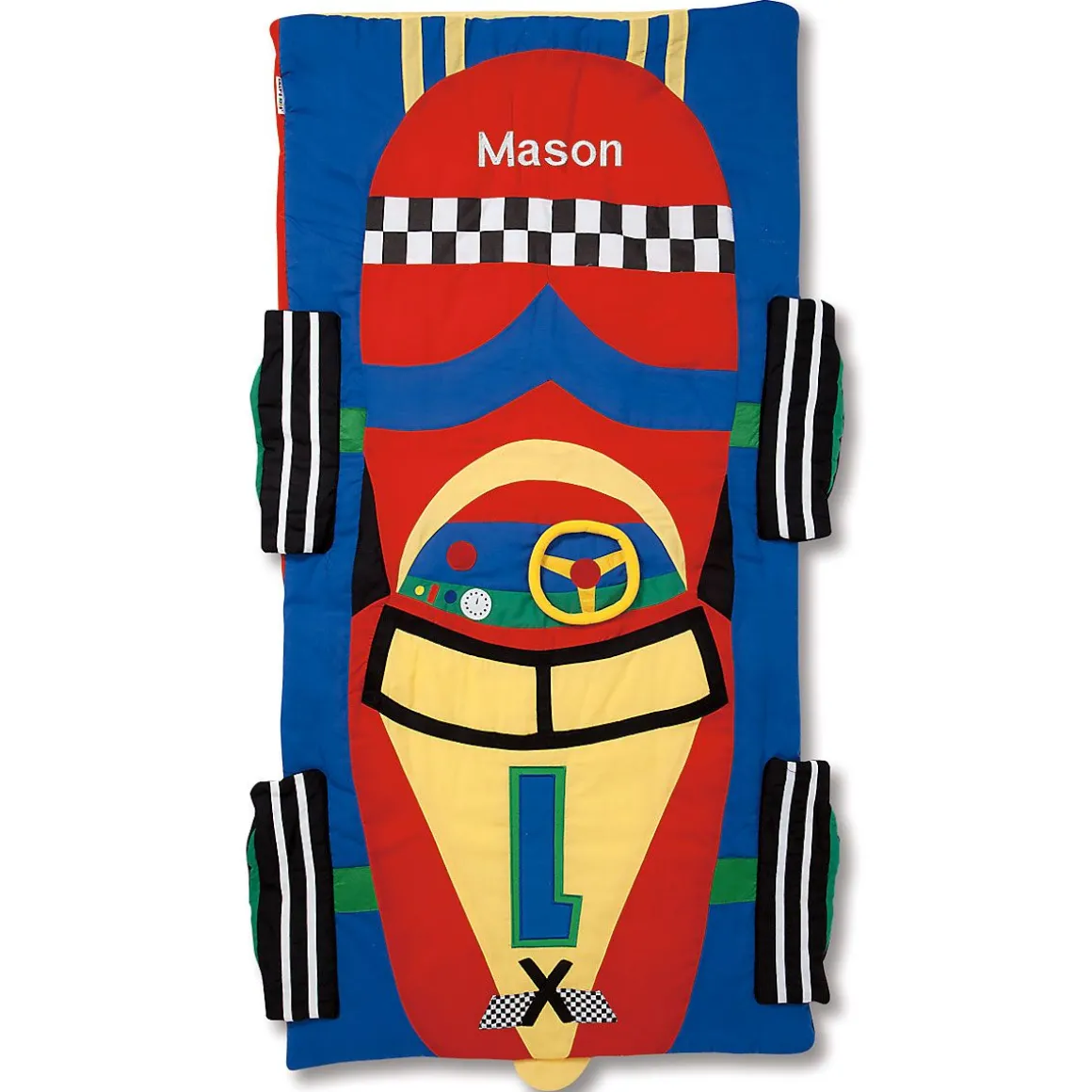 Race Car Personalized Sleeping Bag