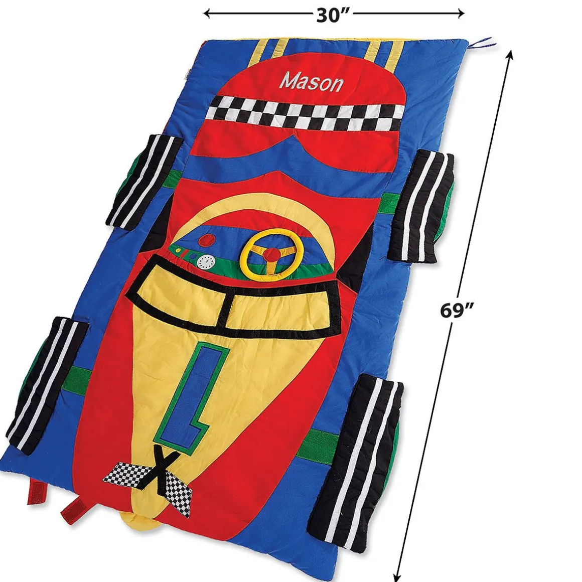 Race Car Personalized Sleeping Bag