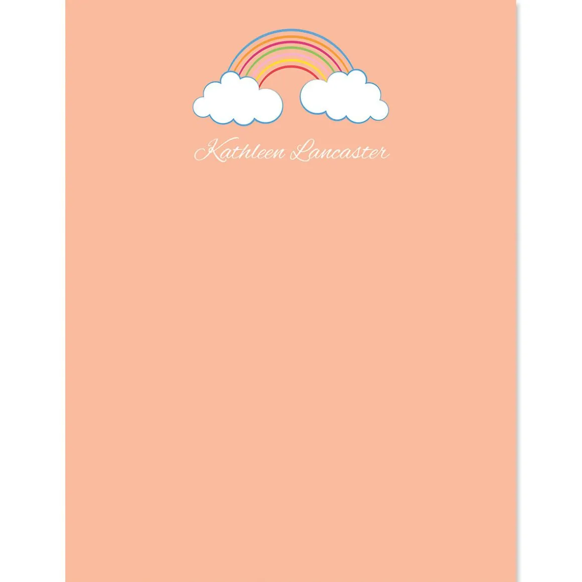 Rainbow Correspondence Cards