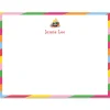 Rainbow Poop Emoji Correspondence Cards