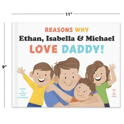 Reasons We Love Daddy Personalized Storybook