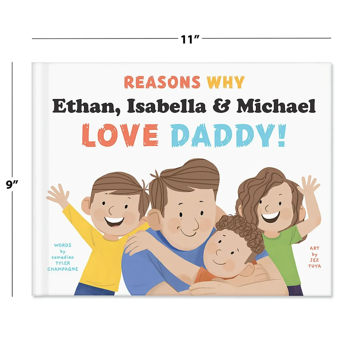 Reasons We Love Daddy Personalized Storybook