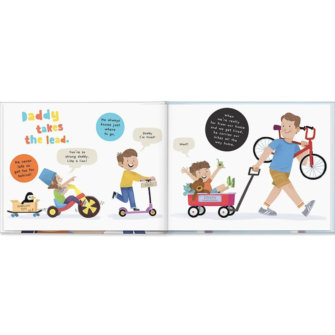 Reasons We Love Daddy Personalized Storybook
