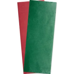 Red & Green Tissue Paper