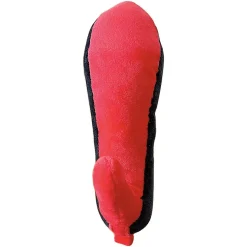 Red Heel Squeaky Dog Shoe Toy