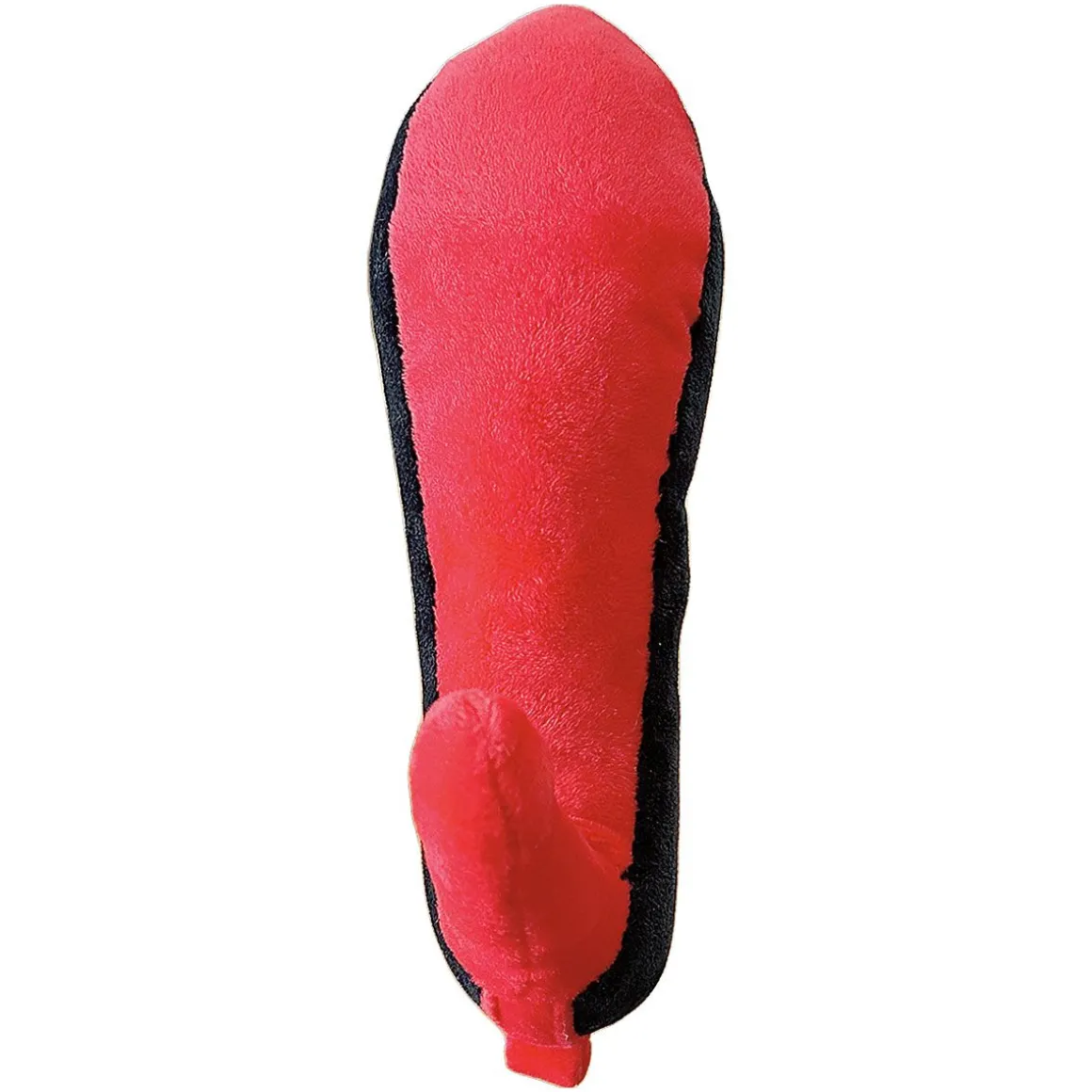 Red Heel Squeaky Dog Shoe Toy