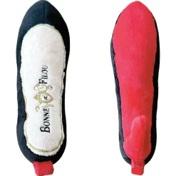 Red Heel Squeaky Dog Shoe Toy