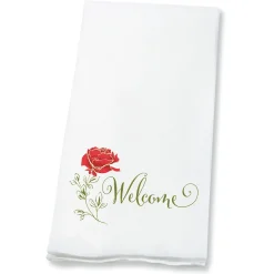 Red Rose Disposable Hand Towels