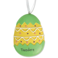 Resin Easter Egg Personalized Ornaments