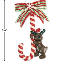Resin Santa & Friends Ornaments