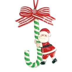Resin Santa & Friends Ornaments