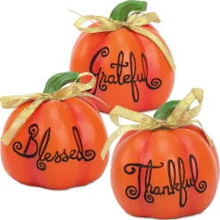 Resin Tabletop Pumpkins
