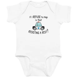 Resisting A Rest Baby Bodysuit Romper