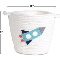 Rocketship Baskets with Handles