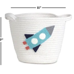Rocketship Baskets with Handles