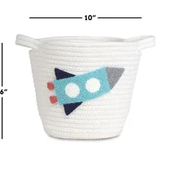 Rocketship Baskets with Handles