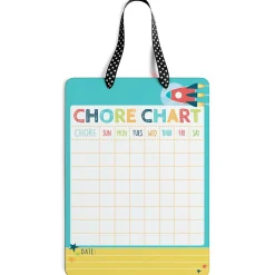 Rocket Ship Personalized Dry Erase Chore Chart