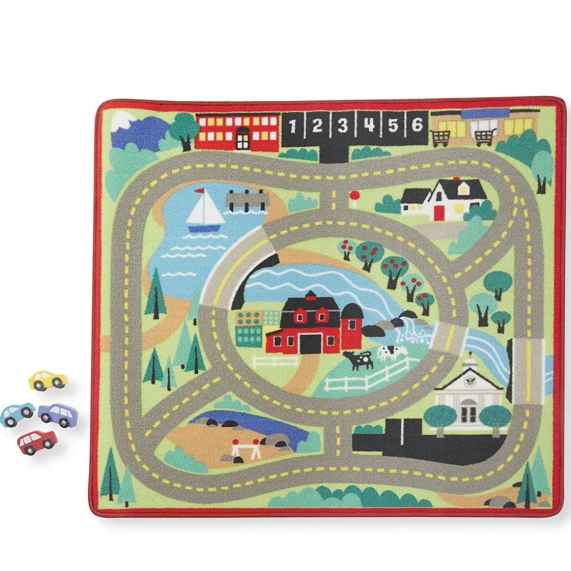 Round the Town Road Rug by Melissa & Doug®