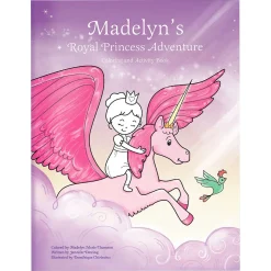 Royal Princess Personalized Coloring Book & Sticker Set