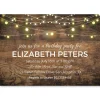 Rustic Lights Personalized Invitations