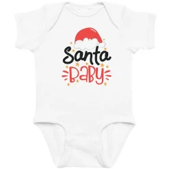 Santa Baby Baby Bodysuit Romper