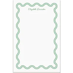 Scalloped Personalized Notepads